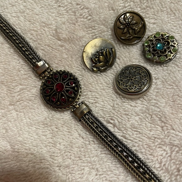 ginger snaps Jewelry Ginger Snaps Bracelet Antiqued Gold Tone With